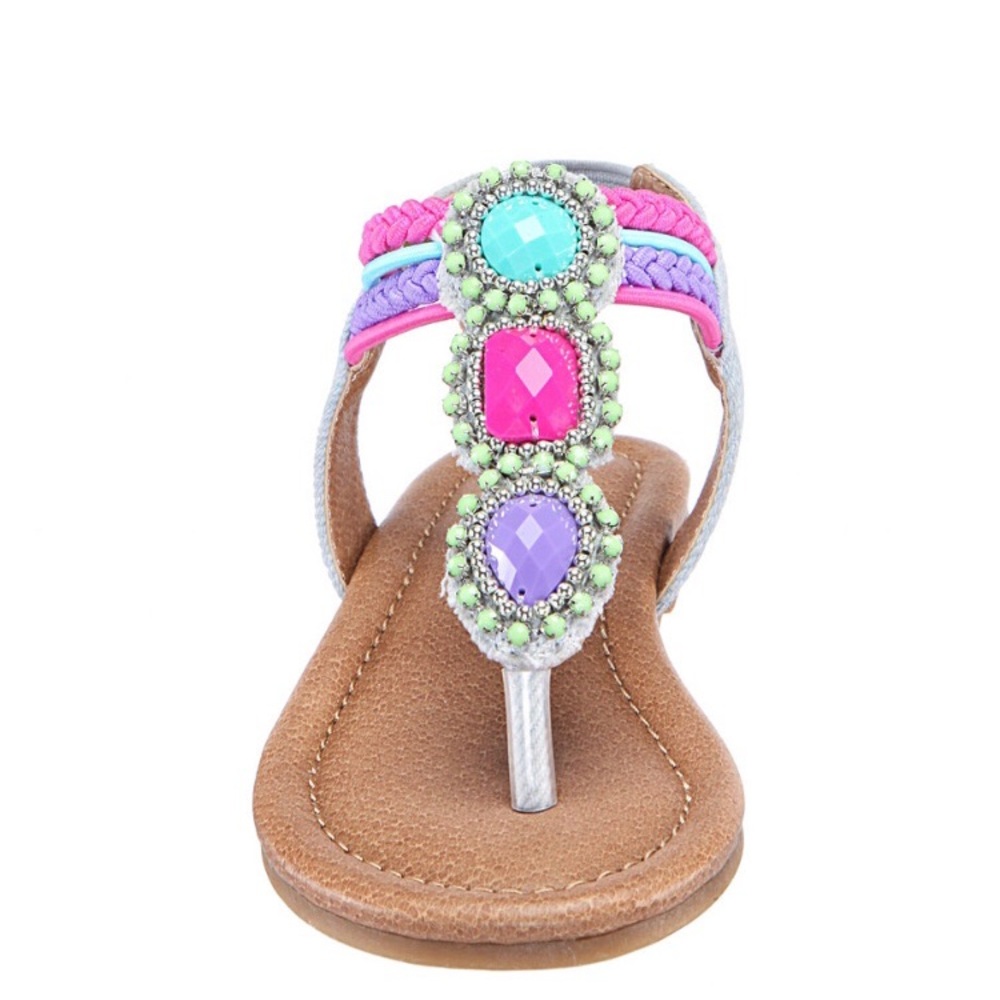 Little Girl Constance Embellished Sandals